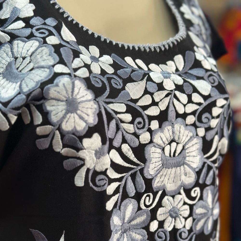 Susana Embroidered Mini Dress - Picture 8 of 8